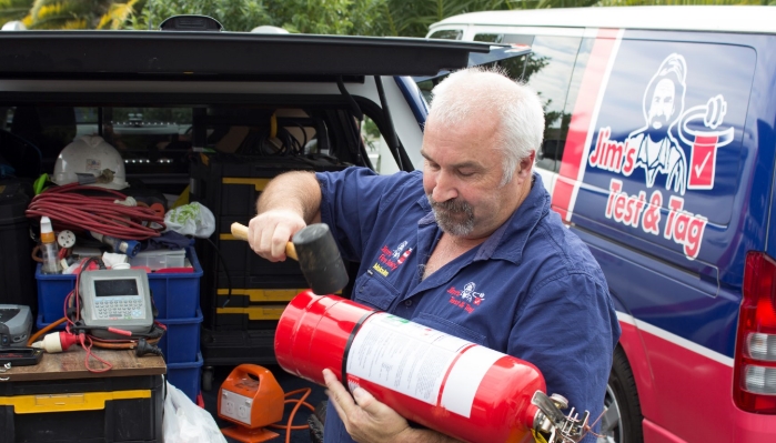 Fire Extinguisher Testing 