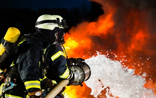 foam fire extinguishers uses
